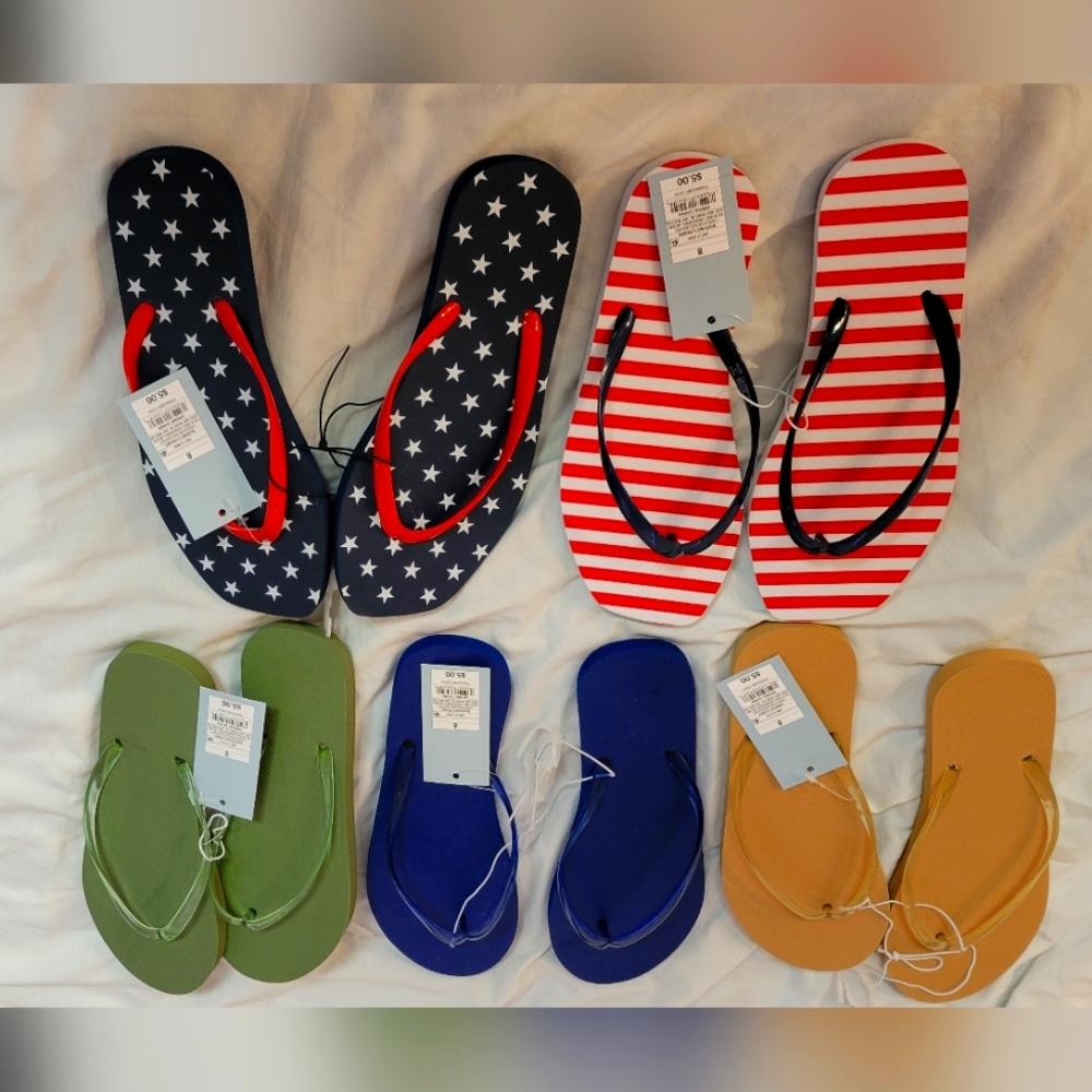 Colorful Flip Flop Collection